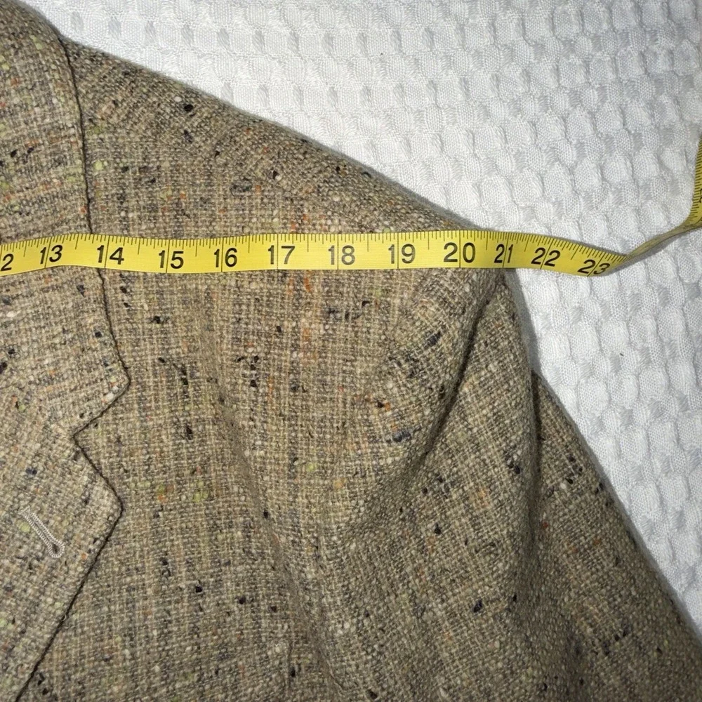 Vintage Paul Smith Sportswear Wool Tweed Blazer 80/90s Donegal Speckled 3 Button